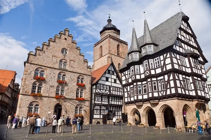 Đường phố ở Alsfeld, Đức. (Nguồn: discovergermany)