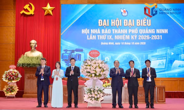 Đại hội đại biểu Hội Nhà báo thành phố Quảng Ninh lần thứ IX nhiệm kỳ 2026- 2031