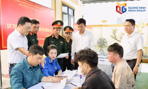 Phường Phong Cốc: Sơ tuyển sức khỏe hơn 300 công dân thực hiện nghĩa vụ quân sự