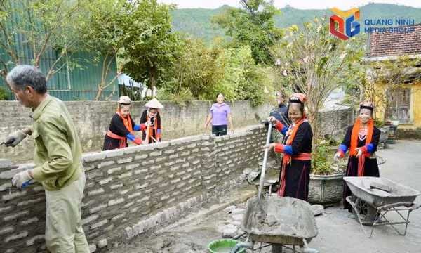 Phường Vàng Danh phát huy sức dân, chung sức xây dựng hạ tầng