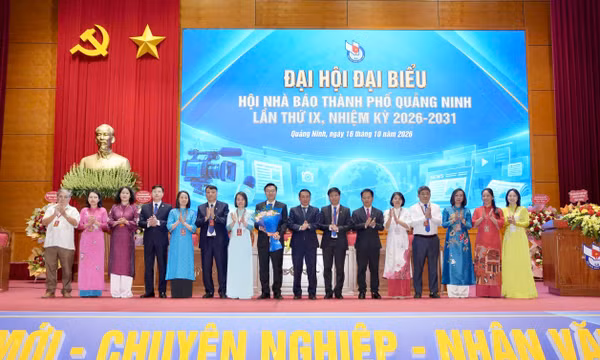 Đại hội đại biểu Hội Nhà báo thành phố Quảng Ninh lần thứ IX nhiệm kỳ 2026- 2031