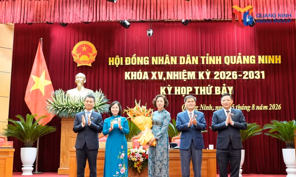 Đồng chí Vũ Thị Mai Anh được bầu giữ chức vụ Phó Chủ tịch UBND tỉnh