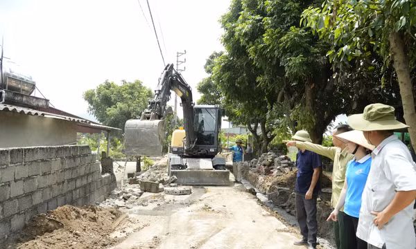 Công trình cải tạo nâng cấp các tuyền đường khu Dọc Mản (phường Bình Khê) được khẩn trương triển khai với sự đồng thuận của nhân dân trên địa bàn.