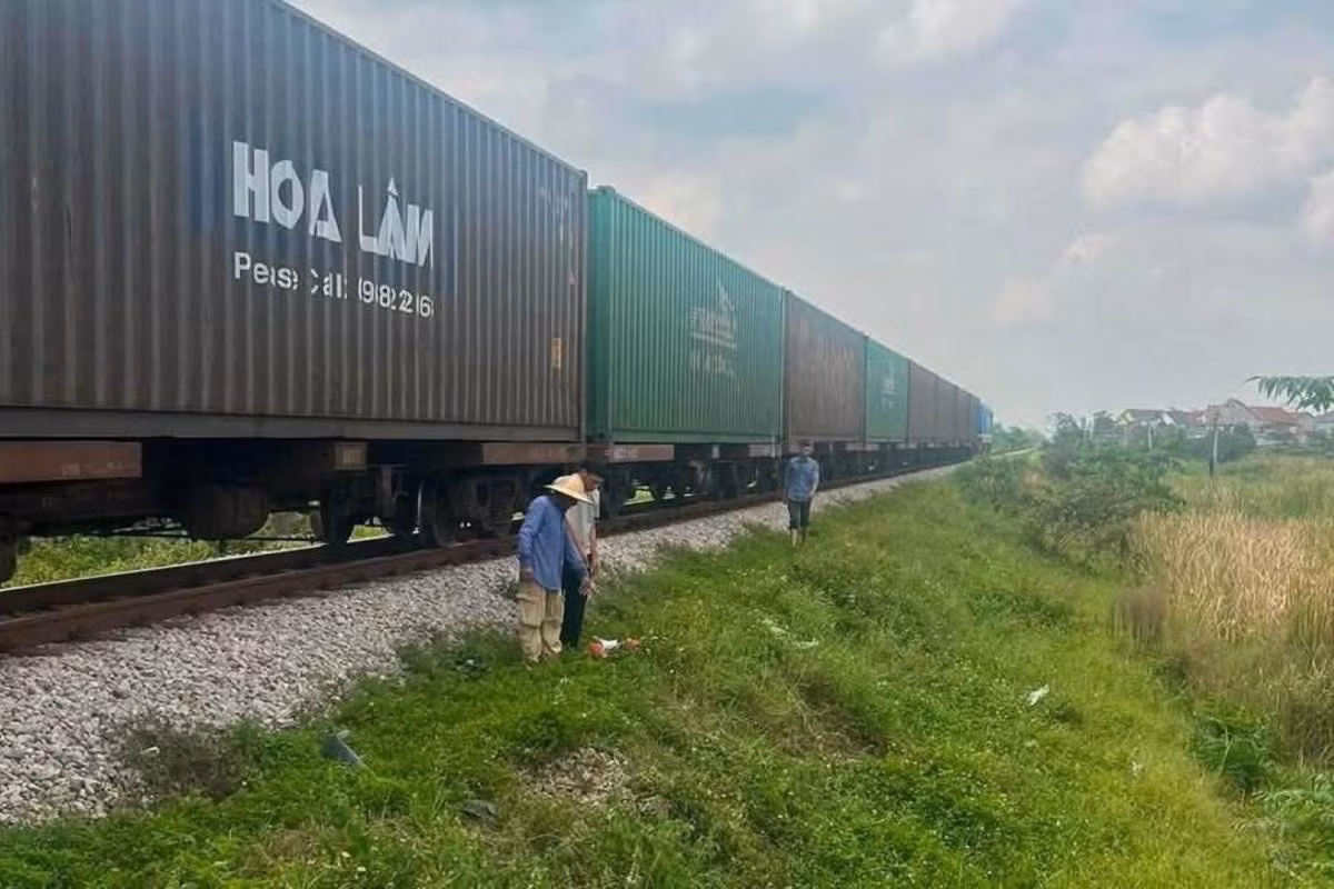 Hiện trường vụ tai nạn.