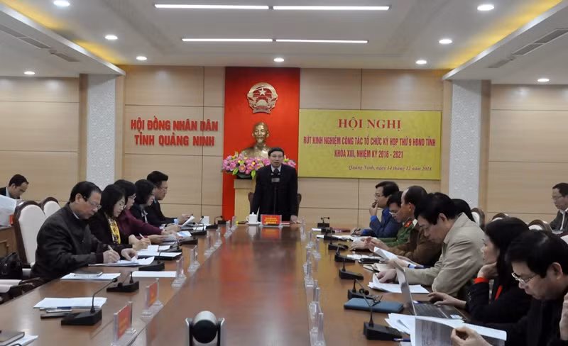 Rút kinh nghiệm công tác tổ chức Kỳ họp thứ 9, HĐND tỉnh khóa XIII