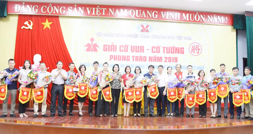 Tập đoàn Công nghiệp Than- Khoáng sản Việt Nam: Khai mạc giải cờ vua, cờ tướng 2019