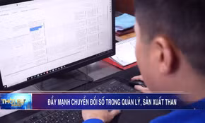 Đẩy mạnh chuyển đổi số trong quản lý, sản xuất than