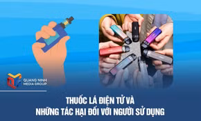 Thuốc lá điện tử và những tác hại đối với người sử dụng