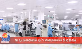 Thi đua lao động sản xuất chào mừng Đại hội Đảng bộ tỉnh