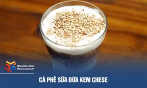 Cà phê sữa dừa kem chese