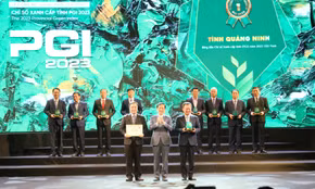 Quảng Ninh tự hào dẫn đầu Chỉ số Xanh cấp tỉnh (PGI) năm 2023