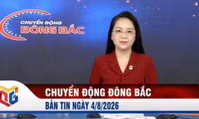 Chuyển động Đông Bắc ngày 4/8/2026