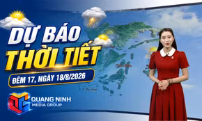 Dự báo thời tiết đêm 17, ngày 18/8/2026