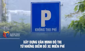 Xây dựng văn minh đô thị từ những điểm giữ xe miễn phí