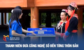 Thanh niên đưa công nghệ số đến từng thôn bản
