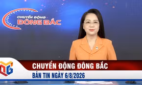 Chuyển động Đông Bắc ngày 6/8/2026