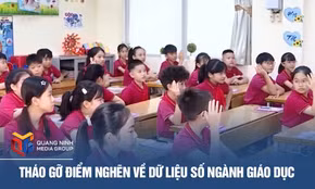 Tháo gỡ điểm nghẽn về dữ liệu số ngành giáo dục