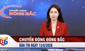Chuyển động Đông Bắc ngày 13/8/2026