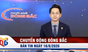 Chuyển động Đông Bắc ngày 16/8/2026