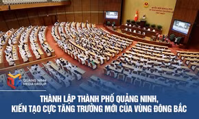 Thành lập Thành phố Quảng Ninh, kiến tạo cực tăng trưởng mới của vùng Đông Bắc