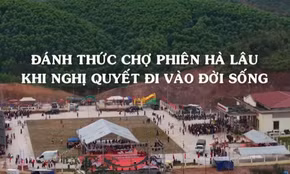 Đánh thức chợ phiên Hà Lâu: Khi nghị quyết đi vào đời sống