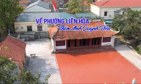 Về phường Liên Hòa thăm đình Quỳnh Biểu