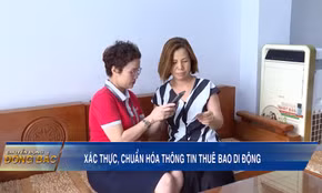 Xác thực, chuẩn hóa thông tin thuê bao di động