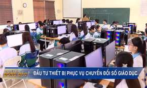 Đầu tư thiết bị phục vụ chuyển đổi số giáo dục