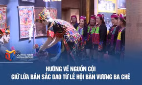 Giữ lửa bản sắc Dao từ lễ hội Bàn Vương Ba Chẽ