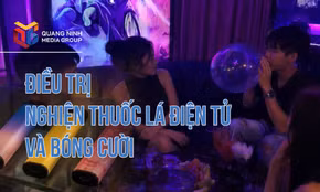 Điều trị nghiện thuốc lá điện tử và bóng cười