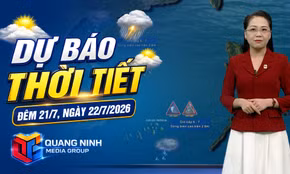 Dự báo thời tiết đêm 21/7, ngày 22/7/2026