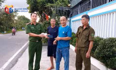 Công an xã Đầm Hà kịp thời tìm, trao trả tài sản cho người dân