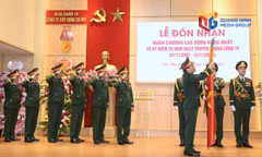 Công ty Xây dựng Công nghiệp mỏ (Binh đoàn 19) lần thứ hai đón nhận Huân chương Lao động hạng Nhất 