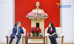 Lãnh đạo thành phố Quảng Ninh tiếp xã giao Trưởng Đại diện tổ chức UNESCO tại Việt Nam