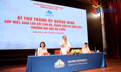 Bồi dưỡng tri thức, bản lĩnh và khát vọng cống hiến cho sinh viên 