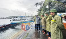 Bộ trưởng Bộ NN&PTNT Lê Minh Hoan kiểm tra công tác phòng, chống bão số 3 tại Quảng Ninh, tháng 9-2024