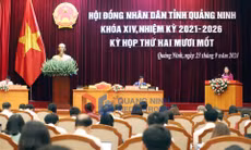 Kỳ họp thứ 21 HĐND tỉnh khóa XIV, tháng 9-2024