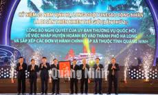 Kỷ niệm 20 năm Vịnh Hạ Long được công nhận Di sản thiên nhiên thế giới (lần thứ 2) và công bố sáp nhập Hoành Bồ vào Hạ Long, tháng 1-2020