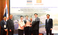KCN Sông Khoai (TX Quảng Yên), tháng 12-2018