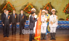Đảng bộ Than Quảng Ninh đón nhận Huân chương Lao động hạng Nhất, tháng 7-2016