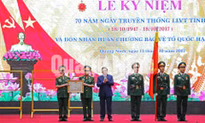 Kỷ niệm 70 năm Ngày truyền thống LLVT tỉnh Quảng Ninh và đón nhận Huân chương Bảo vệ Tổ quốc hạng Nhì, tháng 10-2017