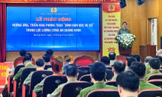 Công an tỉnh phát động triển khai phong trào “Bình dân học vụ số”, tháng 9-2025