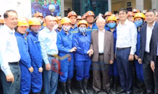Tổng Bí thư Nguyễn Phú Trọng thăm, làm việc tại tỉnh Quảng Ninh, tháng 4-2022