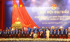 Đại hội đại biểu Đoàn TNCS Hồ Chí Minh tỉnh Quảng Ninh lần thứ XII, tháng 10-2022