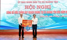 Công bố điều chỉnh Quy hoạch chung TX Quảng Yên, tháng 5-2023