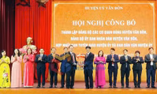 Vân Đồn công bố quyết định thành lập các cơ quan Đảng, tháng 2-2025