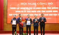 Công bố các quyết định thành lập và hợp nhất các Đảng bộ, cơ quan trực thuộc Tỉnh ủy, tháng 2-2025