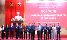 Công bố các quyết định công tác tổ chức cán bộ Ban Quản lý Di sản thế giới Vịnh Hạ Long - Yên Tử, tháng 12-2025
