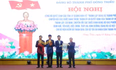 Công bố Quyết định của Ban Chấp hành Đảng bộ tỉnh về thành lập Đảng bộ TP Đông Triều, tháng 11-2024