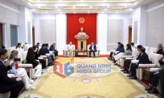 Chủ tịch UBND tỉnh Bùi Văn Khắng tiếp xã giao đoàn khảo sát của Hiệp hội du lịch Ural, Liên bang Nga, tháng 3-2026